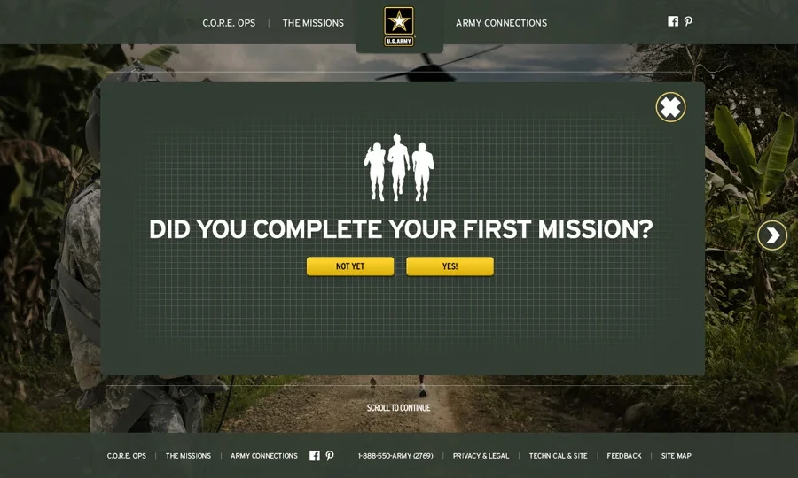 Prompt: Did you complete your first mission?